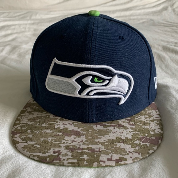 seahawks veterans day hat